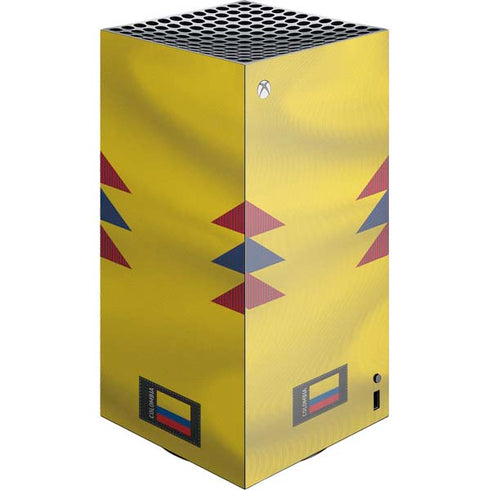 Colombia Soccer Flag XBox Series X Digital Edition Console Skin